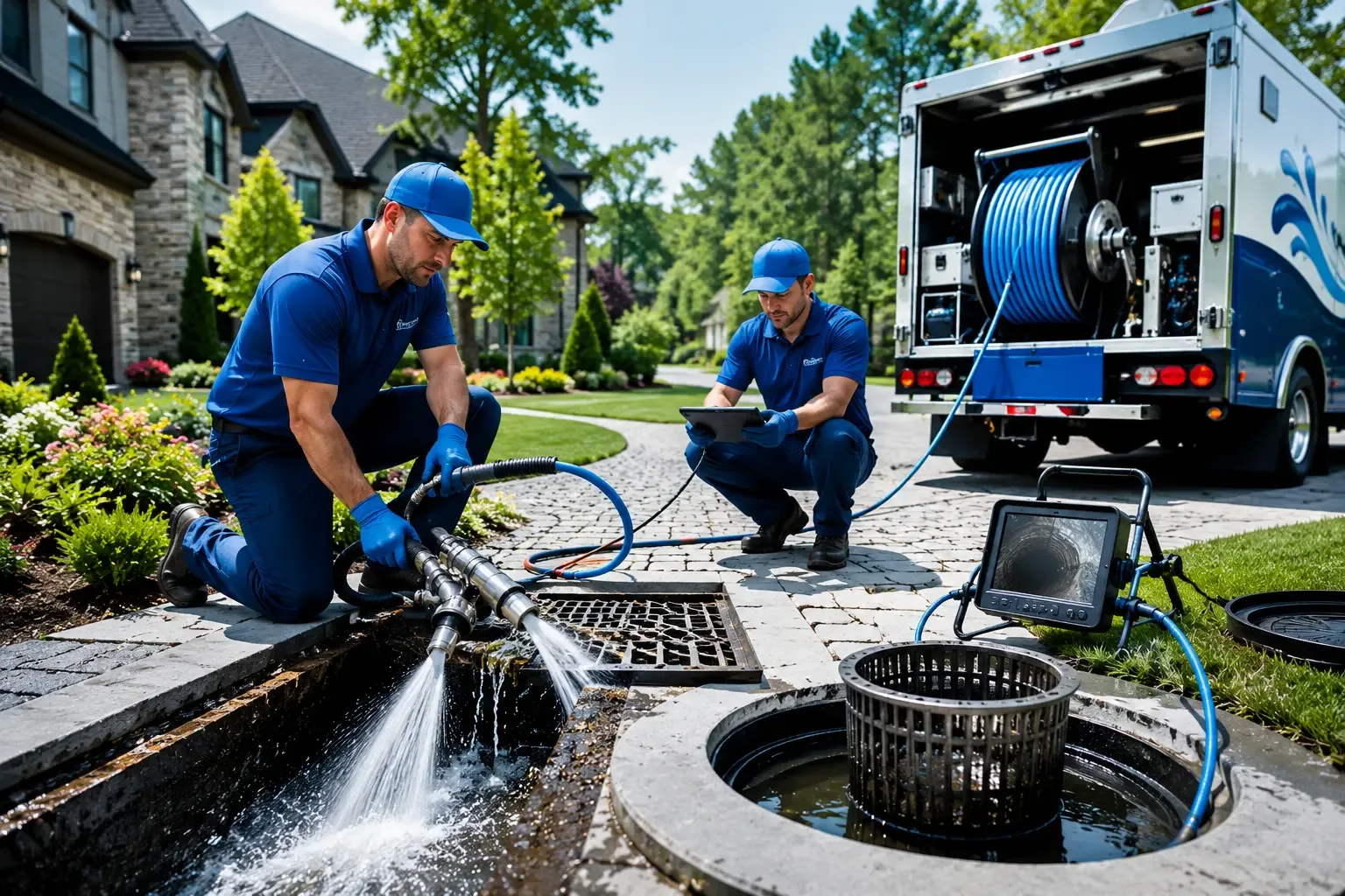 Local outdoor drain cleaning professionals in Peru, KS